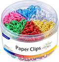 Colored Jumbo Paper Clips, School and Office Use Colored by ZYFOFFICE
