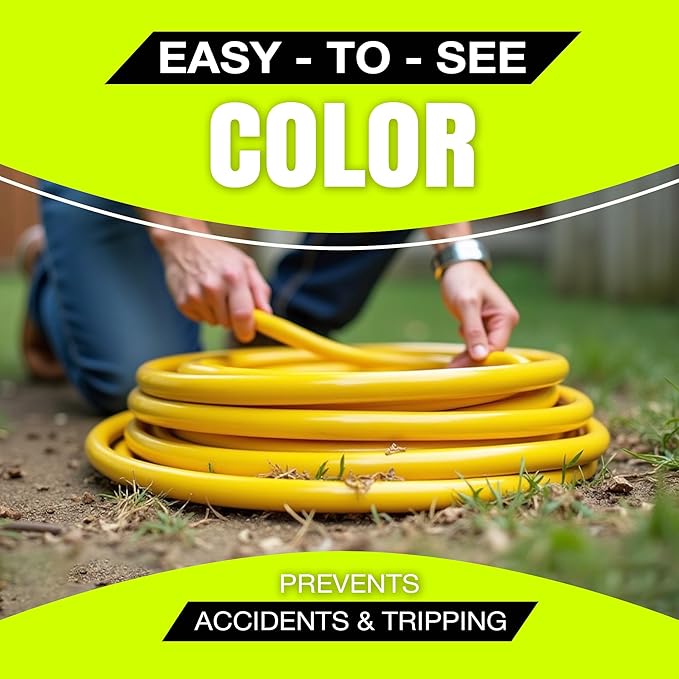 3ft Outdoor/Indoor Extension Cord 14/3 Gauge Heavy Duty 3 Prong SJTW, Waterproof - Image 5