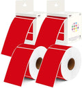PARLAIM 3x5 inch Rectangle Color Code Stickers by PARLAIM
