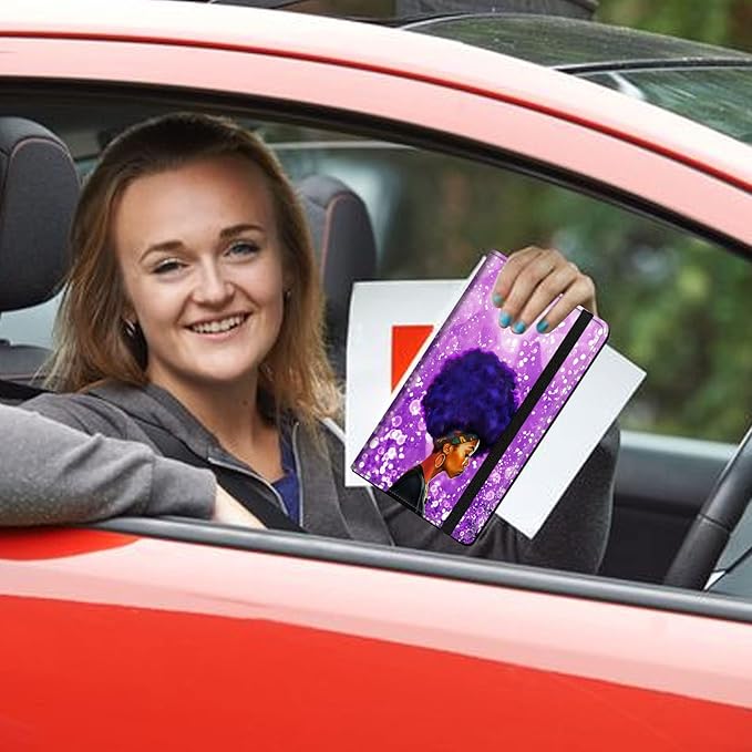 Car Registration and Insurance Holder, Leather Car Glove Box Organizer - Image 7