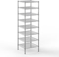 24" Deep x 24" Wide x 74" Height Wire Shelving Kit | 8-Tier | NSF Commercial by Regal+Altair