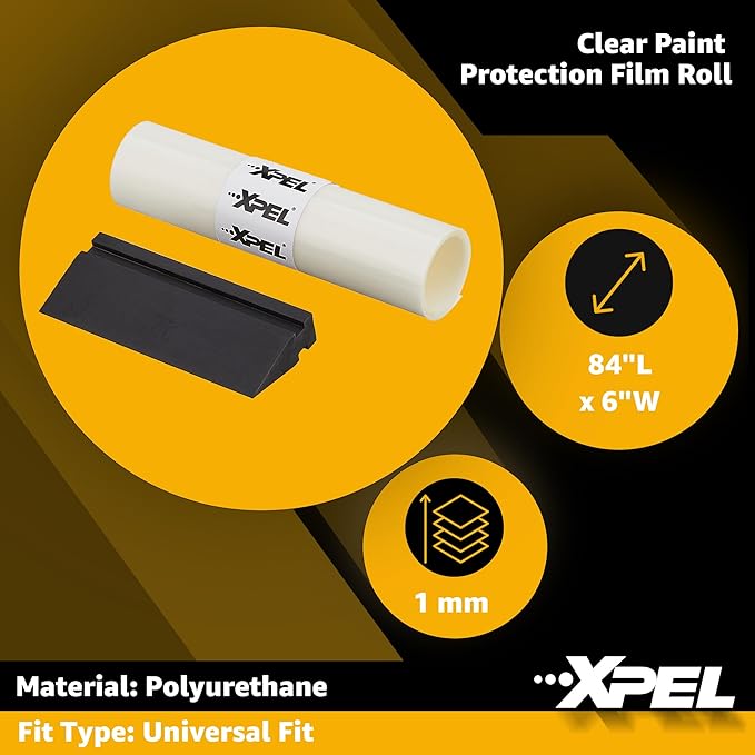 XPEL Clear Paint Protection Film Roll 6" x 60" – Self-Healing, Non-Yellowing - Image 3