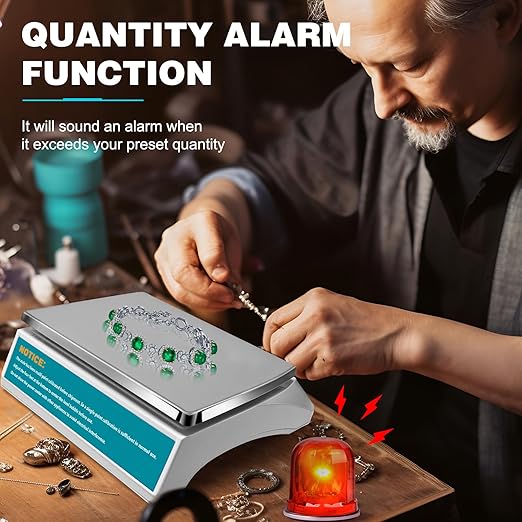 Industrial Counting Scale 30kg/66lb x 0.1g Digital Inventory Counting Scale - Image 4