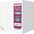 NextDayLabels – 2"-11/16 x 2 Rectangular Sticker Labels by NextDayLabels