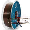 Geeetech Metal-Like Shiny Silk Bronze Rainbow 3D Printer PLA Filament, Shine by GEEETECH
