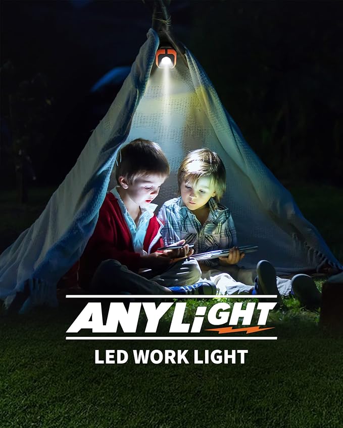 Rechargeable Work Light with 4 Modes, 1200LM Magnetic Work Light with IP65 - Image 7
