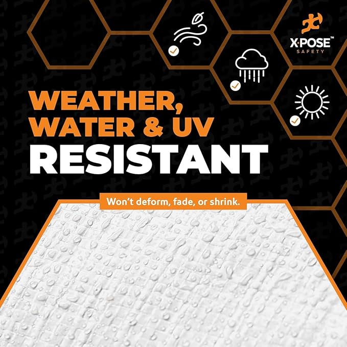 Heavy Duty White Poly Tarp 12' X 20' - Image 4