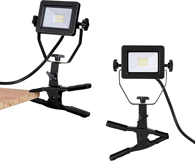 1200 Lumens Portable LED Clamp Work Light by ZONEINDUSTRYCORP