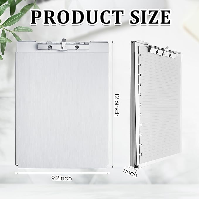 Henoyso Metal Storage Clipboard Bulk Heavy Duty Aluminum Clip Board - Image 2