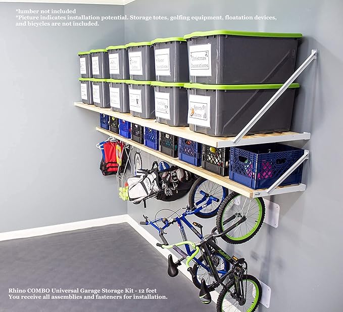 Rhino Combo Universal Garage Storage Kit - Image 2