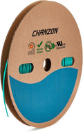 Chanzon 2:1 Ratio - 80Ft Roll - 1/8" Heat Shrink Tubing 2:1 Green Polyolefin by Chanzon