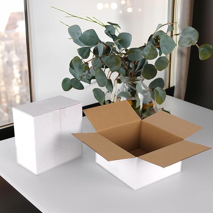 Hoikwo 7x7x4 Small Shipping Boxes Set of 25 - Image 7