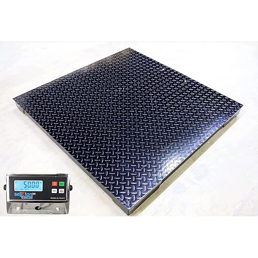 Liberty Scales Heavy Duty Industrial 48" x 48" Floor Scale - Image 3