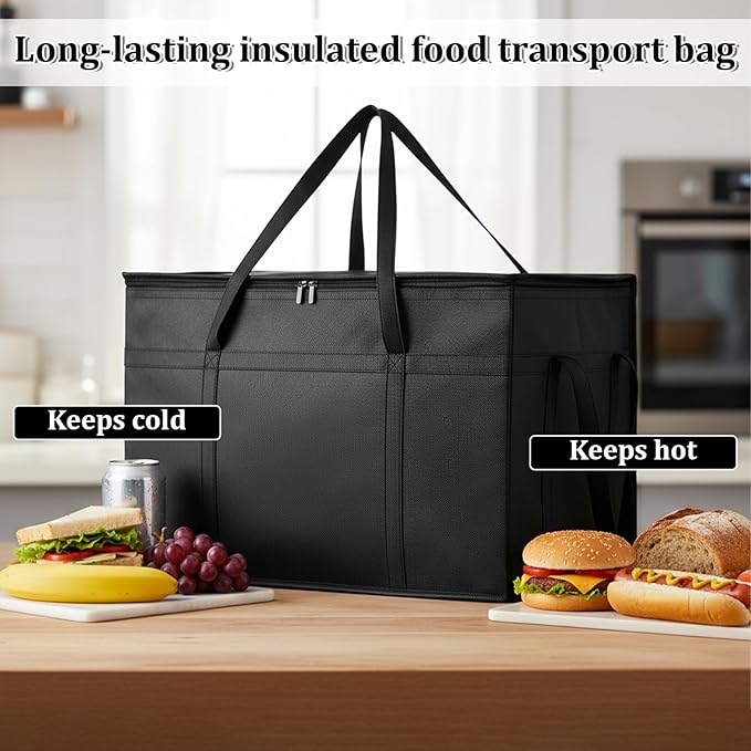 3-Pack Insulated Food Delivery Bag, Insulated Bags - Image 4