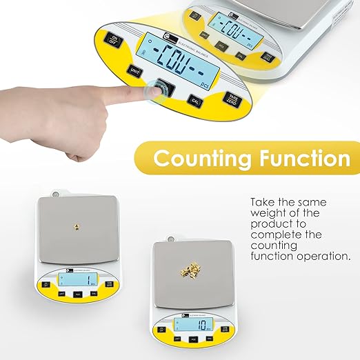 CGOLDENWALL High Precision Lab Scale Laboratory Analytical Electronic Balance - Image 5