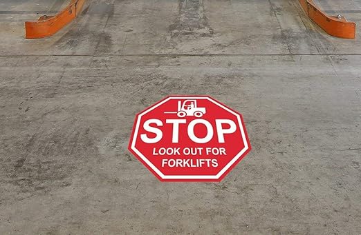 "Stop Look Out for Forklifts" - Image 3