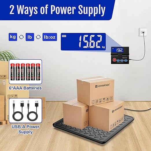 440lb Postal Scale, 10g Accuracy Digital Shipping Scale - Image 6