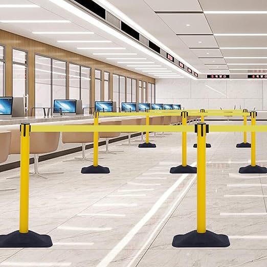 OangeStar 4-Pack Commercial Crowd Control Stanchions - Image 7