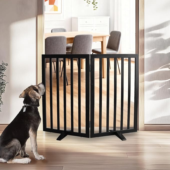 ZJSF Freestanding Indoor Dog Gate - Image 2