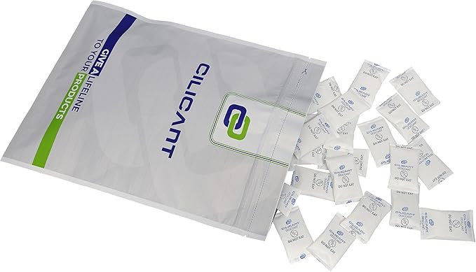 CILICAnt 10-gram Desiccant Pouches, Food Grade Moisture Absorbers Ideal - Image 2