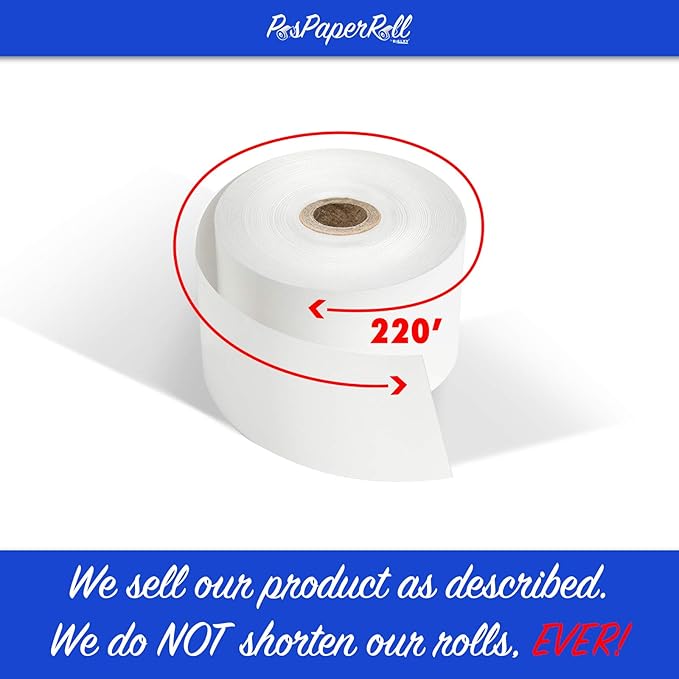 50 Rolls - 44mm x 220' Thermal Paper - Image 4