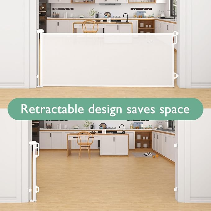 Momcozy Baby Gate 41'' Tall 118'' Wide 【 Extra Wide 】 - Image 4
