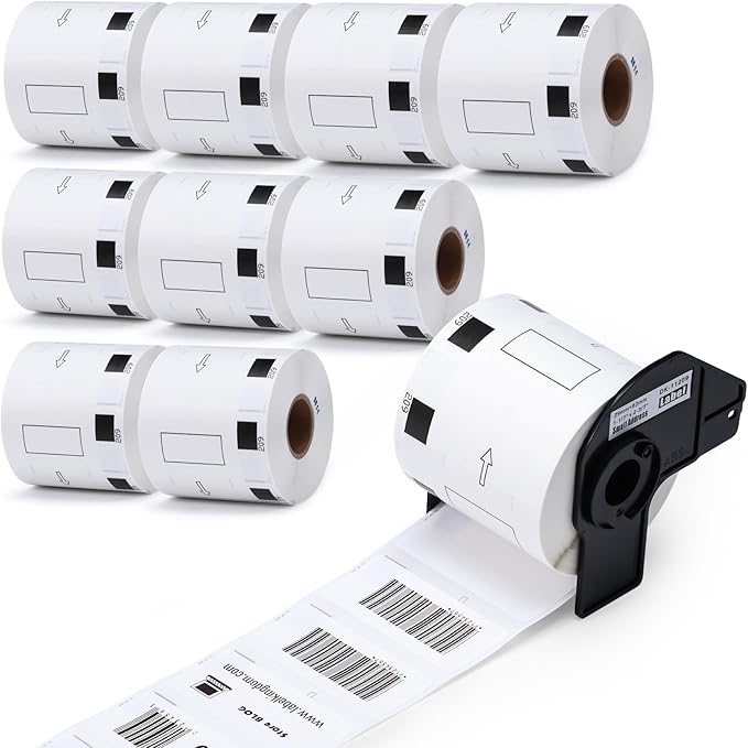 Replace for Brother DK-1209 Small Address Label, 29 x 62mm, 800 Stickers per by LabelKINGDOM
