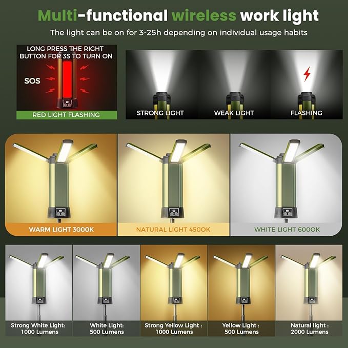 Rechargeable Led Work Light - Image 6