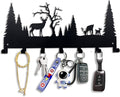 Wall Mounted Key Rack | Metal Key Rack Hook Organizer | Metal Key Organizer by BooWoodNeonMetal