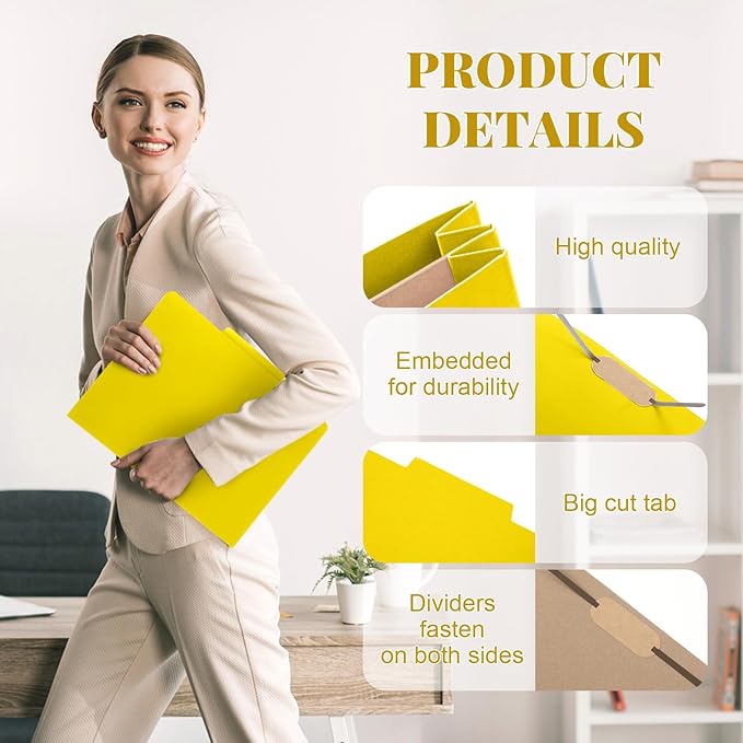 Skyygemm 12 Pack Classification Folders Letter Size Bulk - Image 4