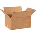 Aviditi Shipping Boxes Multi-Depth 12"L x 9"W x 6"H, Moving and Storage by BOXUSA