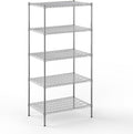 24" Deep x 36" Wide x 74" Height Wire Shelving Kit | 5-Tier | NSF Commercial by Regal+Altair