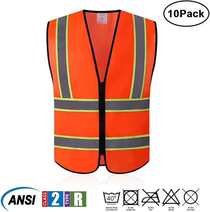 Tekware Safety Vest with High Reflective Strips - Image 2
