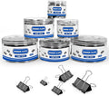 BainGesk 210 PCS Binder Clips Paper Clamps Assorted Sizes, X Large, Mini and by BainGeskFocusonToys