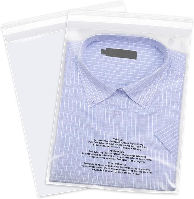 iMailer - 500 Count - 10" x 13" Clear Poly Bags by iMailer