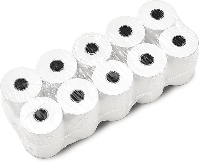 2 1/4 x 85 Thermal Paper Receipt Rolls 2.25 x 85 ft, POS/Cash Register - Image 3