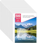 500-Pack Heavy Duty 8.5"x11" Sheet Protectors by Unknown