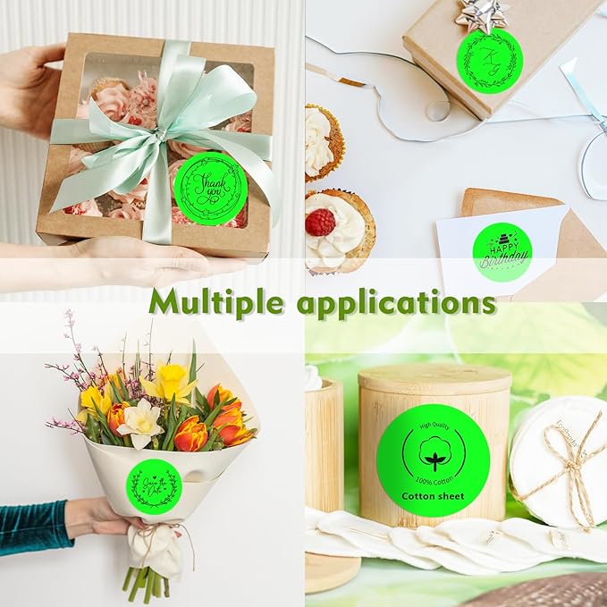 3 X 3 Inch Color Coding Dot Labels Circle Thermal Printable Waterproof 500 Pcs - Image 5