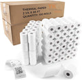 2 1/4" x 85' Thermal Paper, POS Receipt Paper by TKThermalKing
