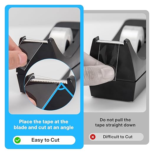 OWLKELA 30 Rolls Transparent Tape Refills, All-Purpose Transparent Glossy Tape - Image 6