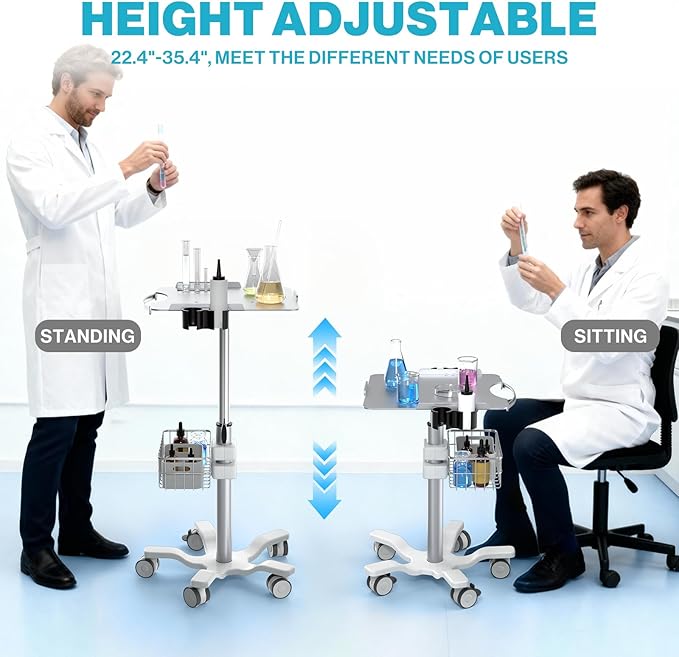 Medical Mobile Trolley Cart - Image 5