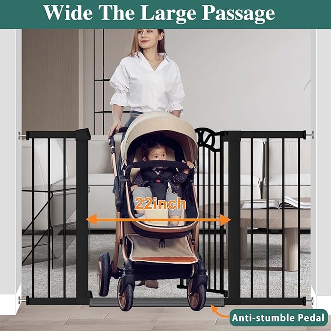 Fairy Baby 81.9"-84.6" Extra Wide Baby Gate - Image 5