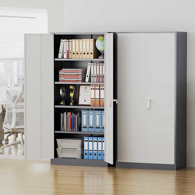Pataku Metal Storage Cabinet, File Cabinets - Image 2