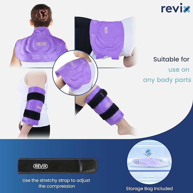 REVIX 20" XXXL Ice Pack for Knee Discomfort and Fatigue, Reusable Extra Large - Image 4