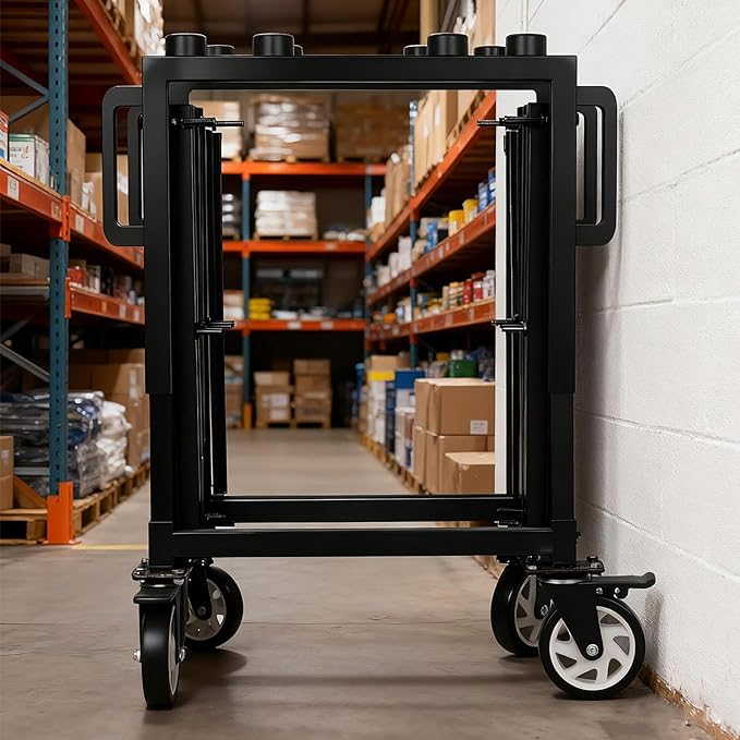Funeral Stretcher Truck, 992LBS Folding Funeral Stretcher Cart - Image 7