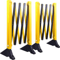 8.5' Ft Expandable Barriers, Flexible Crowd Control Barriers Guard by OranLite