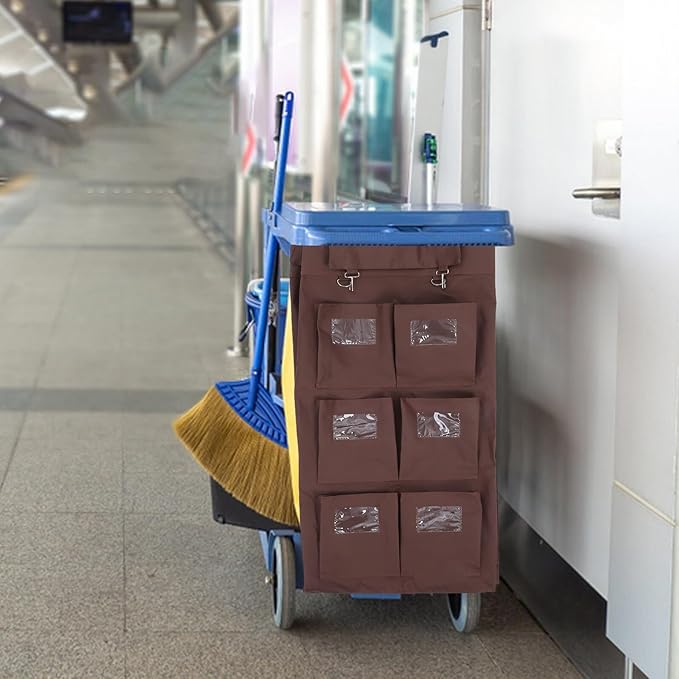 Generic High Capacity Janitorial Cart Bag - Image 6