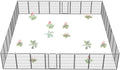 FXW Garden Fence Outdoor for The Yard – 40in x 72.9ft Heavy Duty Metal Animal by FXW