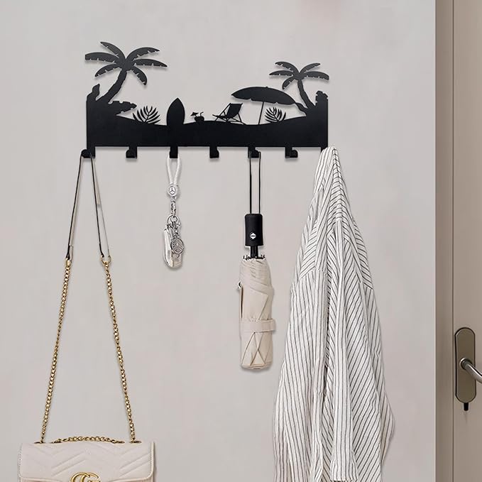 Wall Mounted Key Rack | Metal Key Rack Hook Organizer | Metal Key Organizer - Image 5