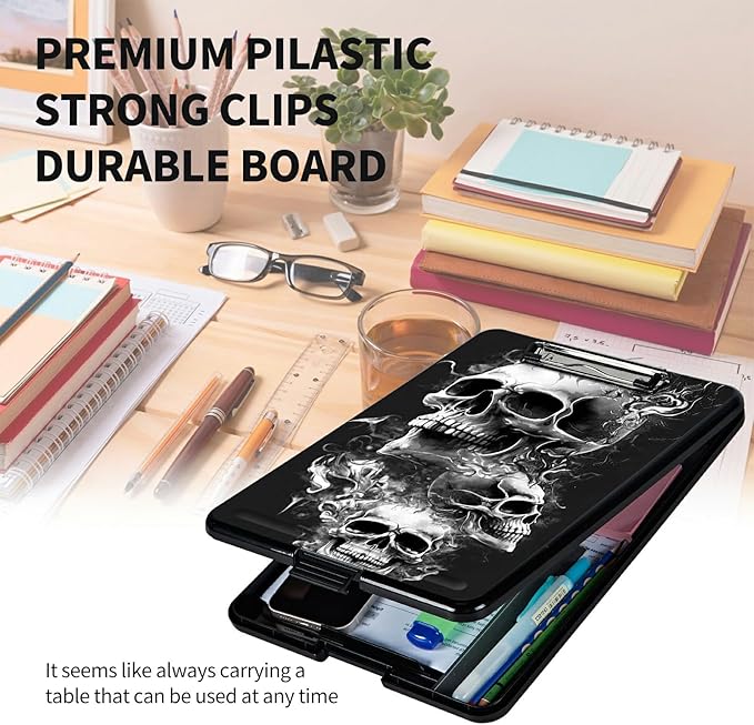 A4 Clipboards, Heavy Duty Waterproof Nursing Plastic Folder Clipboard - Image 6